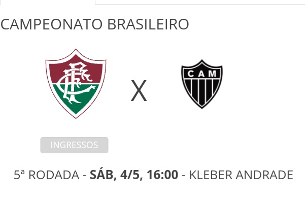 Prováveis escalações de Fluminense x Atlético-MG.